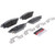 Premium NAO Ceramic OE Equivalent Rear Disc Brake Pad Set | BBBP10068N