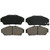 QuickStop Front Disc Brake Pad Set Ceramic | WAGZD617