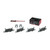 Premium NAO Ceramic OE Equivalent Rear Disc Brake Pad Set | BBBP65027N