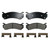 SevereDuty Front/Rear Disc Brake Pad Set | WAGSX785