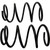 Front Coil Spring Set | MOO81756