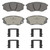 OEX Front Disc Brake Pad Set Premium Ceramic | WAGOEX1447