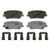 OEX Rear Disc Brake Pad Set Premium Ceramic | WAGOEX1284