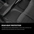 Weatherbeater - Front & 2nd Seat Floor Liners, Black | 98H98531