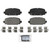SevereDuty Rear Disc Brake Pad Set | WAGSX2081