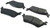 Street Brake Pads, Rear with Shims and Hardware | STE308.16020