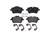 Premium Low-Met OE Equivalent Front Brake Pad Set | BBBP06086