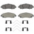 OEX Front Disc Brake Pad Set Premium Ceramic | WAGOEX1723