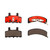 Premium NAO Ceramic OE Equivalent Front Brake Pad Set | BBBP10021N