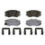OEX Front Disc Brake Pad Set Premium Ceramic | WAGOEX1421