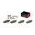 Premium NAO Ceramic OE Equivalent Front Brake Pad Set | BBBP83071N