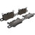 Premium Low-Met OE Equivalent Rear Disc Brake Pad Set | BBBP65038