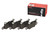 Premium Low-Met OE Equivalent Rear Disc Brake Pad Set | BBBP65038