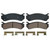 QuickStop Front/Rear Disc Brake Pad Set Ceramic | WAGZD785