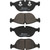 Premium Low-Met OE Equivalent Front Brake Pad Set | BBBP06019