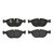 Premium Low-Met OE Equivalent Front Brake Pad Set | BBBP06019