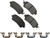 ProACT Ultra Premium Ceramic Front Disc Brake Pad Kit | AKEACT1852