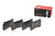 Premium Low-Met OE Equivalent Disc Brake Pad Set | BBBP09004