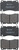 Premium Low-Met OE Equivalent Disc Brake Pad Set | BBBP09004