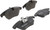 Premium Low-Met OE Equivalent Front Brake Pad Set | BBBP24076