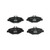 Premium NAO Ceramic OE Equivalent Front Brake Pad Set | BBBP50049N