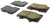 Street Brake Pads, Front with Shims and Hardware | STE308.09760
