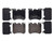 Premium Low-Met OE Equivalent Front Brake Pad Set | BBBP06077