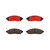 Premium NAO Ceramic OE Equivalent Front Brake Pad Set | BBBP56096N