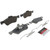 Premium NAO Ceramic OE Equivalent Front Brake Pad Set | BBBP24159N
