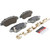 Premium NAO Ceramic OE Equivalent Front Brake Pad Set | BBBP28023N