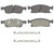 OEX Front Disc Brake Pad Set Premium Ceramic | WAGOEX1904