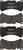 Premium Low-Met OE Equivalent Front Brake Pad Set | BBBP50092