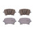 OEX Rear Disc Brake Pad Set Premium Semi-Metallic | WAGOEX1018