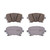 OEX Rear Disc Brake Pad Set Premium Semi-Metallic | WAGOEX1018