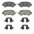 OEX Rear Disc Brake Pad Set Premium Ceramic | WAGOEX1624