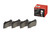 Premium Low-Met OE Equivalent Rear Disc Brake Pad Set | BBBP11024