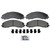 SevereDuty Front Disc Brake Pad Set | WAGSX2018