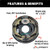 Forward Self-Adjusting Brake Assembly, Left, 10 x 2.25 ", 3500lbs. | CRT296649