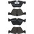 Premium Low-Met OE Equivalent Front Brake Pad Set | BBBP06036
