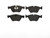 Premium Low-Met OE Equivalent Front Brake Pad Set | BBBP06036