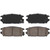 QuickStop Rear Disc Brake Pad Set Ceramic | WAGZD532