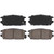 QuickStop Rear Disc Brake Pad Set Ceramic | WAGZD532