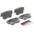 Premium NAO Ceramic OE Equivalent Rear Disc Brake Pad Set | BBBP18033N