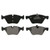 QuickStop Front Disc Brake Pad Set Semi-Metallic | WAGZX1061