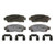 OEX Rear Disc Brake Pad Set Premium Ceramic | WAGOEX883