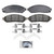 SevereDuty Front Disc Brake Pad Set | WAGSX1900