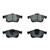 QuickStop Front Disc Brake Pad Set Ceramic | WAGZD1721