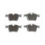 Premium NAO Ceramic OE Equivalent Rear Disc Brake Pad Set | BBBP86029N