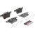 Premium NAO Ceramic OE Equivalent Rear Disc Brake Pad Set | BBBP86029N