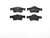 Premium Low-Met OE Equivalent Rear Disc Brake Pad Set | BBBP50052